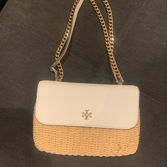 Tory Burch Bags Tory Burch Straw Clutch Poshmark